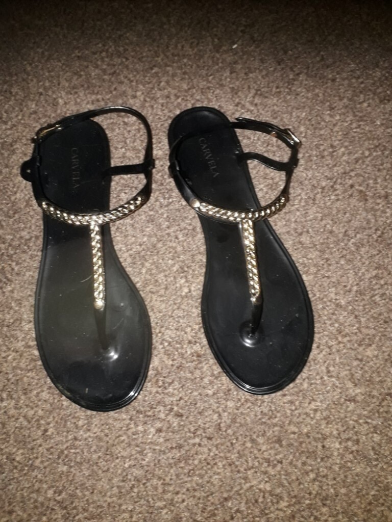 carvela jelly flip flops